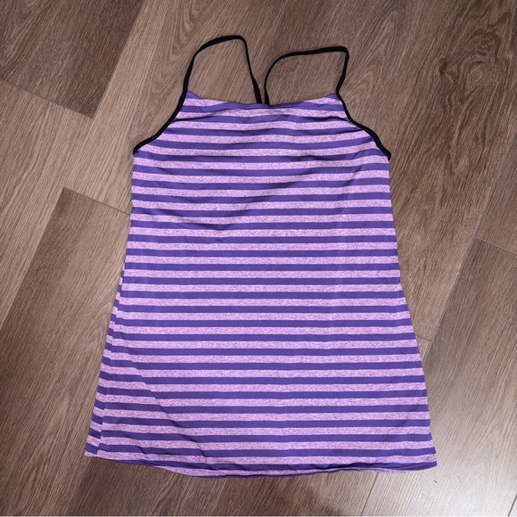 Nike | Purple Stripe Active Dress - Picture 1 of 5